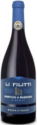 Masca del Tacco Primitivo Riserva Li Filitti 2018