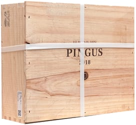 Dominio de Pingus "Pingus" 2018 i trækasse